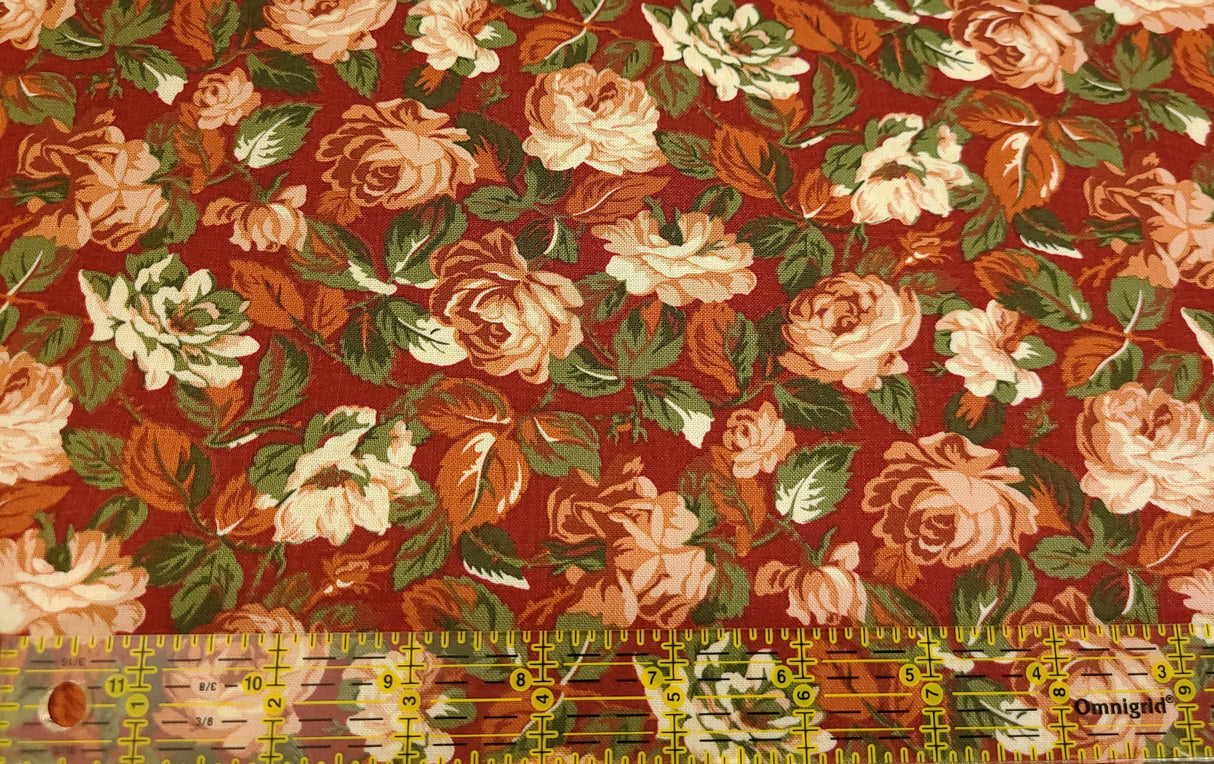 Quilting Cotton Memories Florals Wilmington Prints