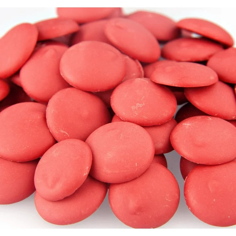 Merckens Red Chocolate Confectionery Wafers – 5 lb