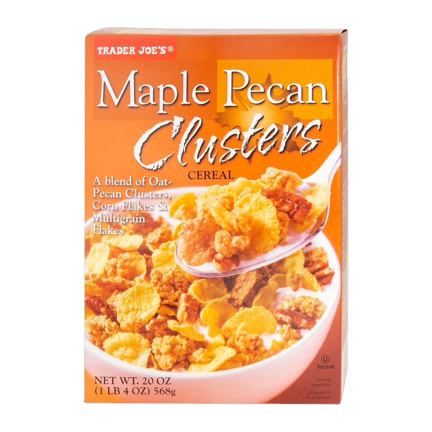 Trader Joe’s Maple Pecan Clusters Cereal 20 Oz