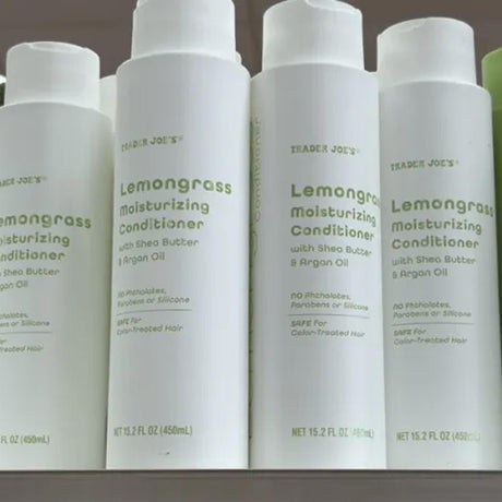 Trader Joe’s Lemongrass Moisturizing Conditioner | Safe for Colored Hair | 15.2 Fl Oz