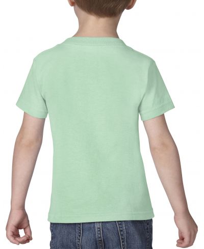 Gildan 5100P Toddler Heavy Cotton Fabric - Mint Green, Short Sleeve, Classic Fit (4 Pack)