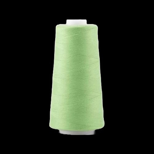 6000 Yard Sewing Thread Spun Polyester Fabric - All Purpose Overlock Cone, Baby Blue, 6000 Yards