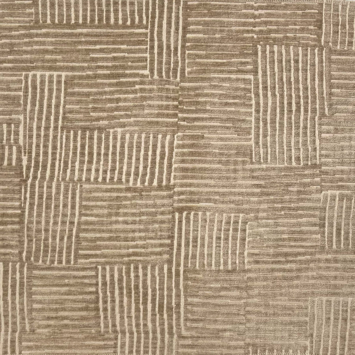 Chenille Upholstery Fabric Miro Geometric By The Yard