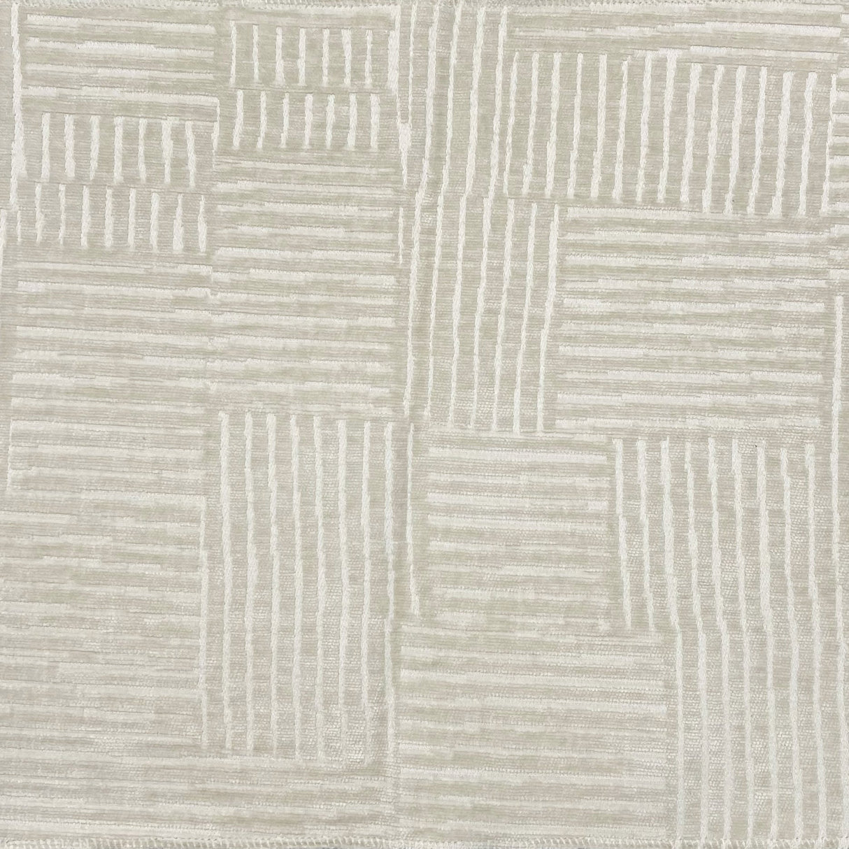 Chenille Upholstery Fabric Miro Geometric By The Yard