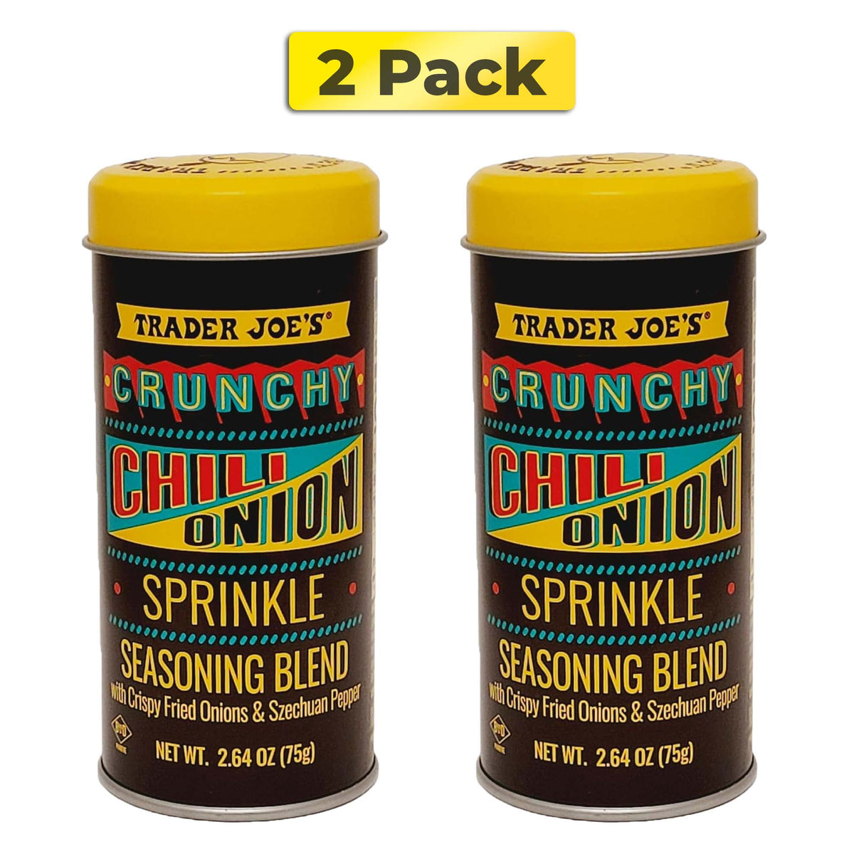 Trader Joe's Crunchy Chili Onion Sprinkle Seasoning Blend | 2.64 oz