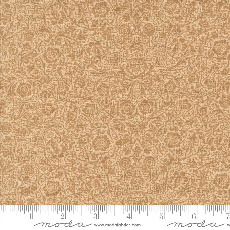 Quilting Cotton A Vintage Christmas Tonal Tan Moda Fabrics