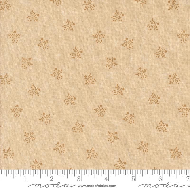 Quilting Cotton A Vintage Christmas Tonal Tan Moda