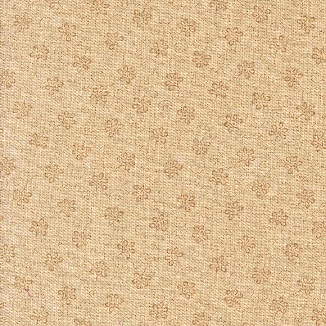 Quilting Cotton A Vintage Christmas Tonal Tan Moda