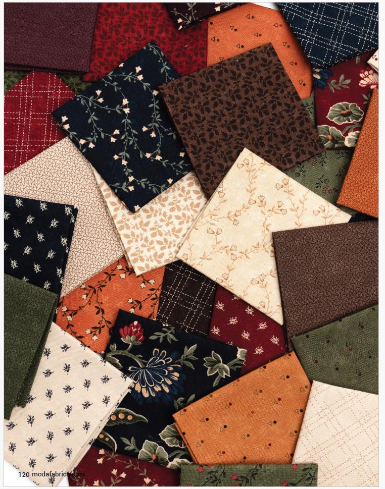 Fat Quarter Bundle Moda Kansas Troubles Quail Run 100% Cotton