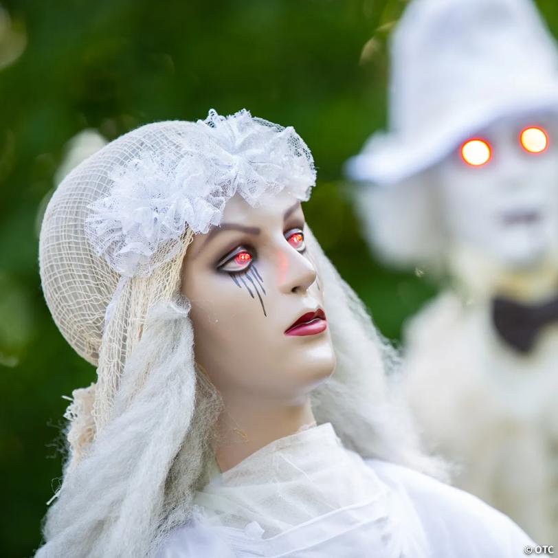 Mr. & Mrs. Rot Standing Halloween Decorations - 2 Pc.