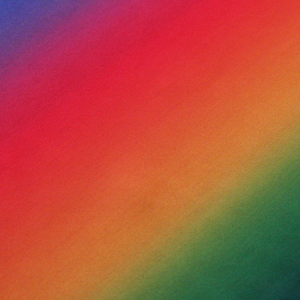 Skyline Polyester Spandex Fabric - Multi Rainbow Ombre, 58-60" Width (1 Yard)