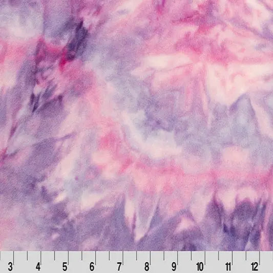Tie Dye Cuddle Unicorn Fabric by the Yard