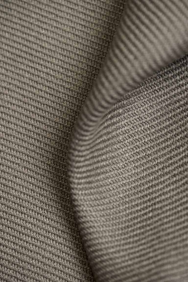 1 Yard Solid Mushroom Pure Irish Linen Twill Fabric 18.5 oz Flat 54 Inches Wide