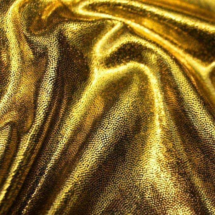 Mystique Foiled Spandex Nylon Spandex Fabric - Foiled Print, 54" Width (1 Yard)