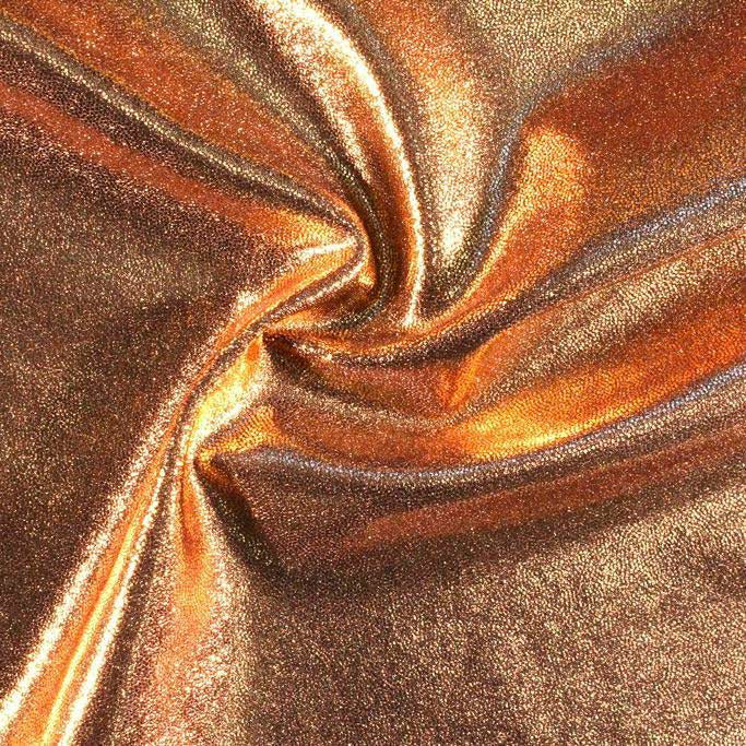 Mystique Foiled Spandex Nylon Spandex Fabric - Foiled Print, 54" Width (1 Yard)