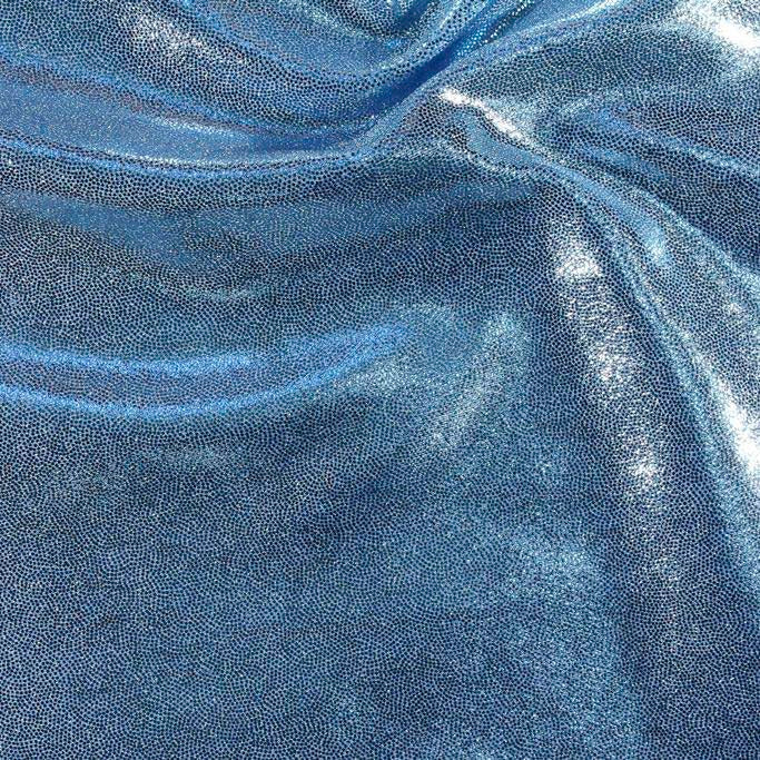 Mystique Foiled Spandex Nylon Spandex Fabric - Foiled Print, 54" Width (1 Yard)