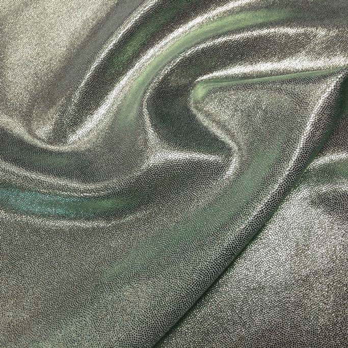 Mystique Foiled Spandex Nylon Spandex Fabric - Foiled Print, 54" Width (1 Yard)
