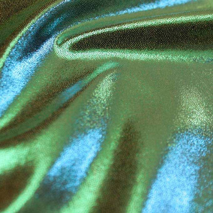 Mystique Foiled Spandex Nylon Spandex Fabric - Foiled Print, 54" Width (1 Yard)