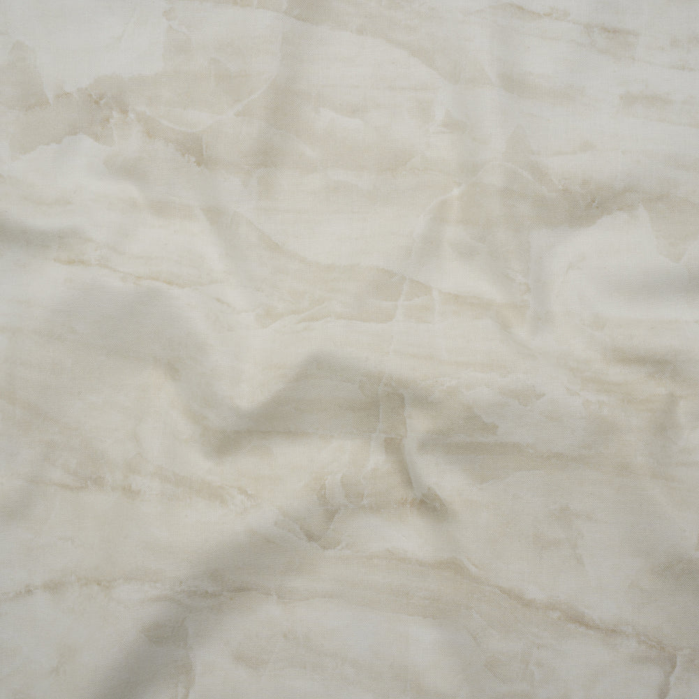 Stonehenge Quilting Cotton by Northcott - Cream Marble 10 Abstract Stone - Surfaces Collection