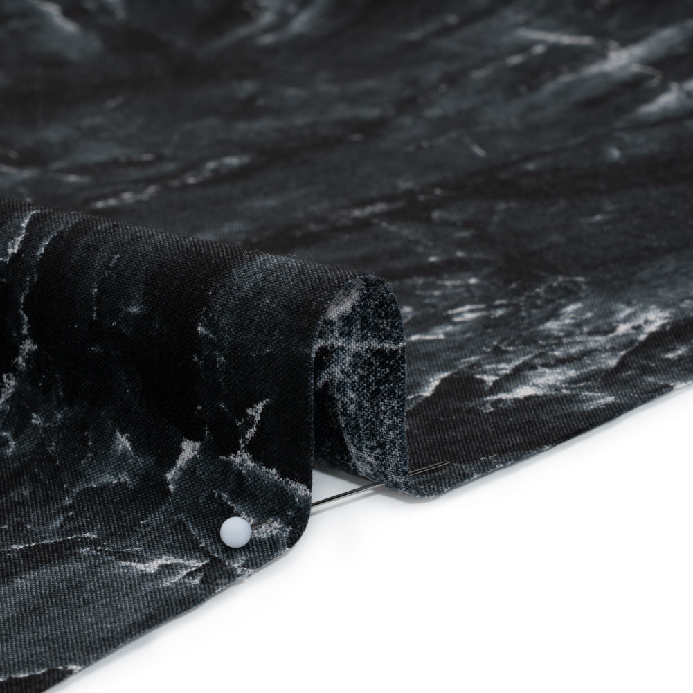 Stonehenge Quilting Cotton by Northcott - Cool Gray Marble 10 Abstract Stone - Surfaces Collection
