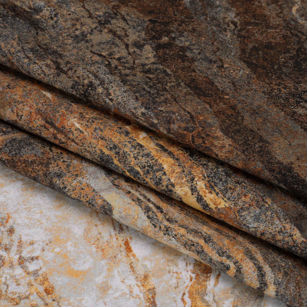 Stonehenge Quilting Cotton by Northcott - Iron Ore Swirling Lines Gradient - Ombre II Collection