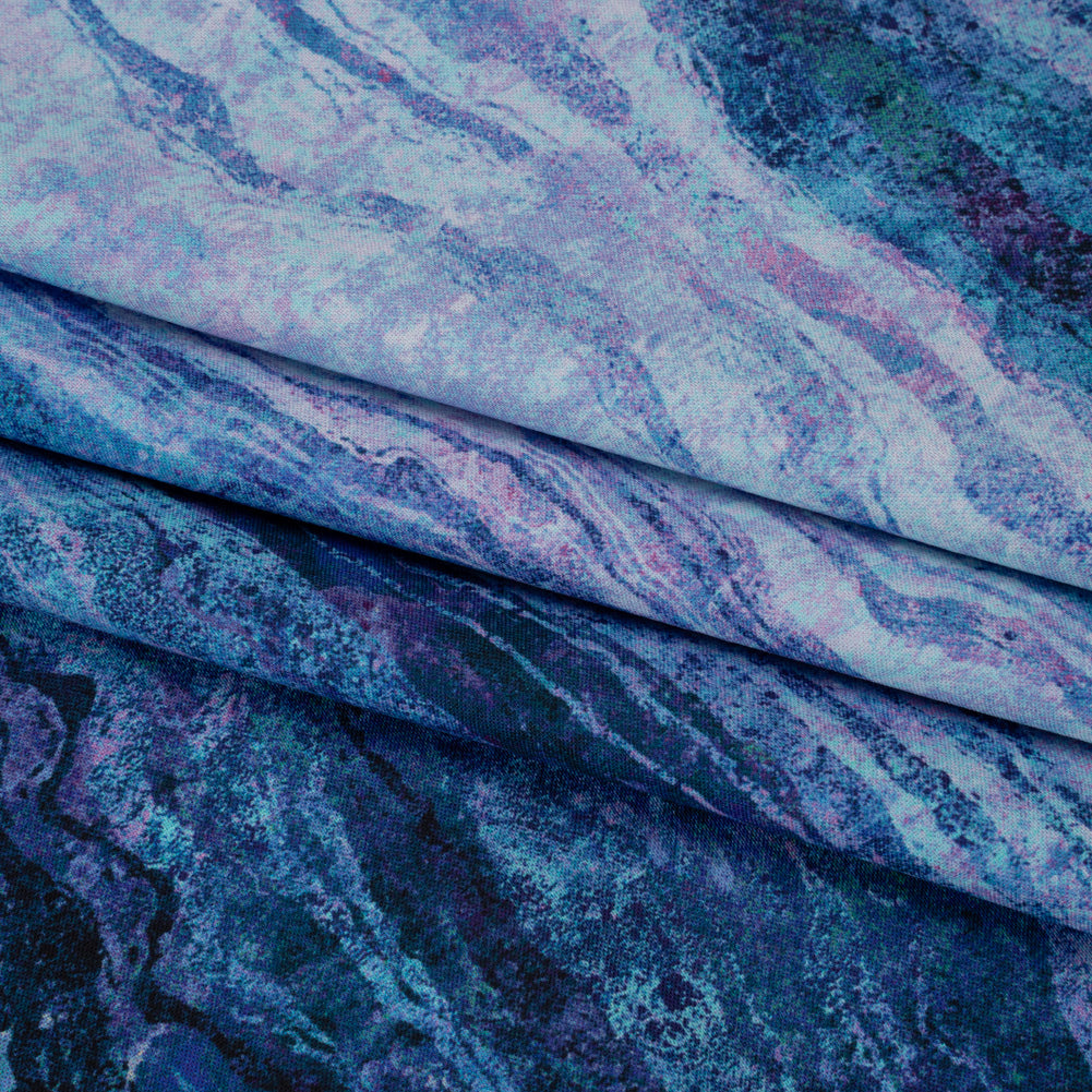 Stonehenge Wide Backing Quilting Cotton by Northcott - Twilight Swirling Lines Gradient, 108" Width - Ombre Wide Backing II Collection