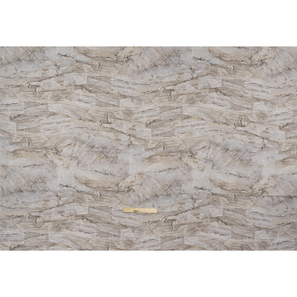 Stonehenge Wide Backing Quilting Cotton by Northcott - Brown Marble 10 Abstract Stone, 108" Width - Surfaces Wide Backing Collection