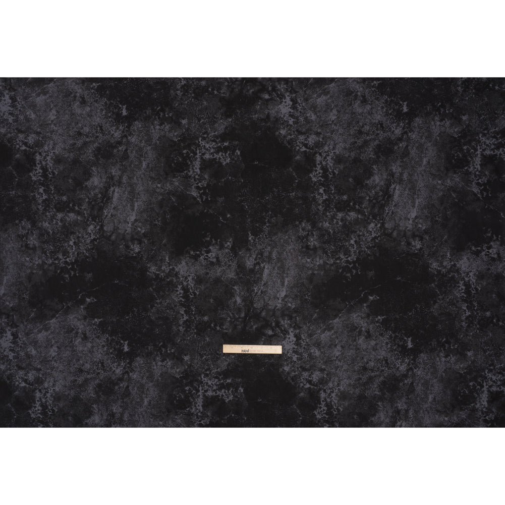 Stonehenge Wide Backing Quilting Cotton by Northcott, 108" Wide - Black Abstract - Basics Wide Backing Collection