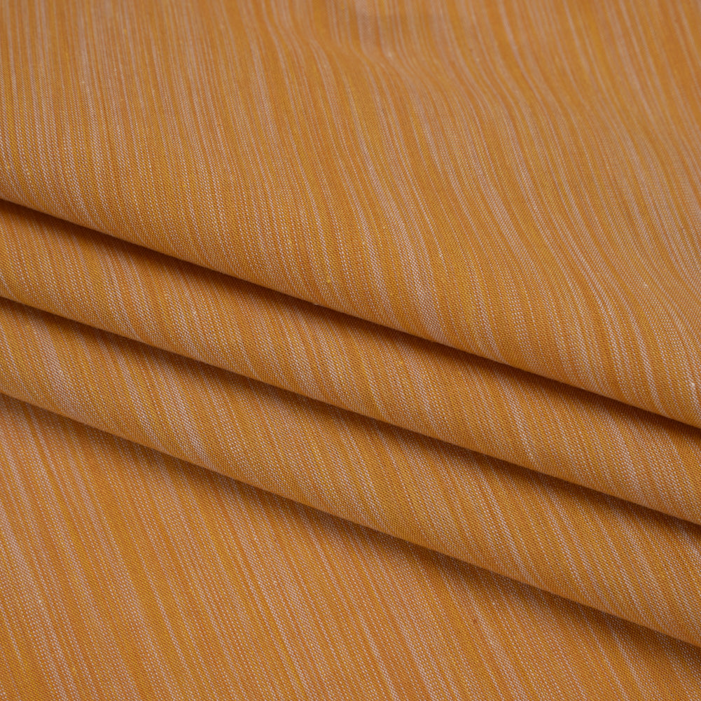 Woven Quilting Cotton Fabric by FIGO Studio - Tangerine Striated - Space Dye Collection
