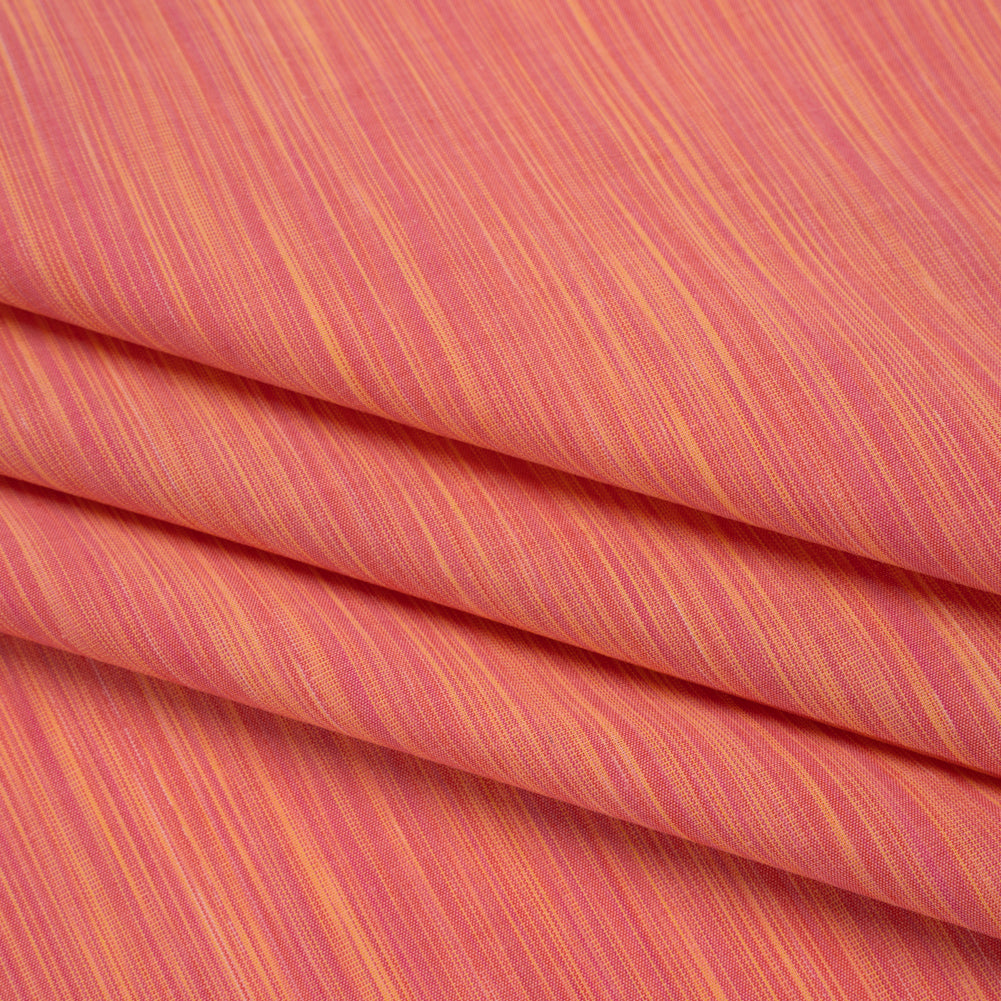 Woven Quilting Cotton Fabric by FIGO Studio - Rose Striated - Space Dye Collection