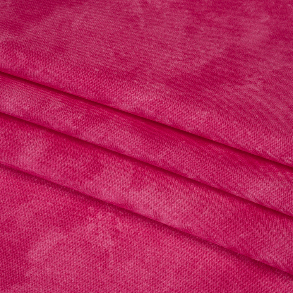 Printed Quilting Cotton by Deborah Edwards Northcott Studio - Fuchsia Fresco Texture - Toscana Collection