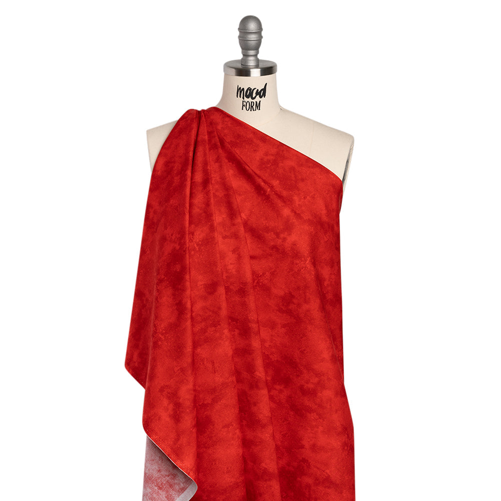 Printed Quilting Cotton by Deborah Edwards Northcott Studio - Cardinal Fresco Texture - Toscana Collection