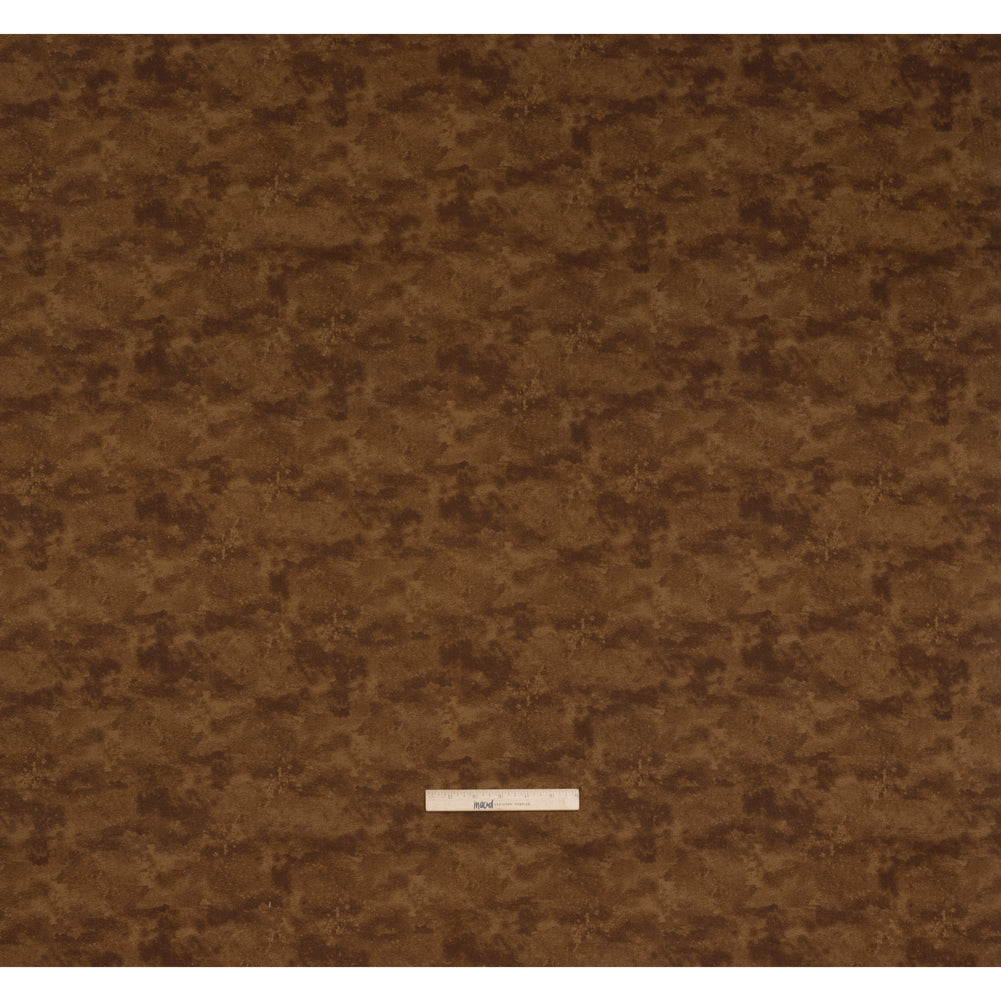 Printed Quilting Cotton by Deborah Edwards Northcott Studio - Chocolate Fresco Texture - Toscana Collection