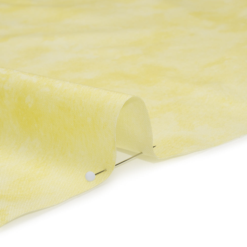 Printed Quilting Cotton by Deborah Edwards Northcott Studio - Lemon Merangue Fresco Texture - Toscana Collection