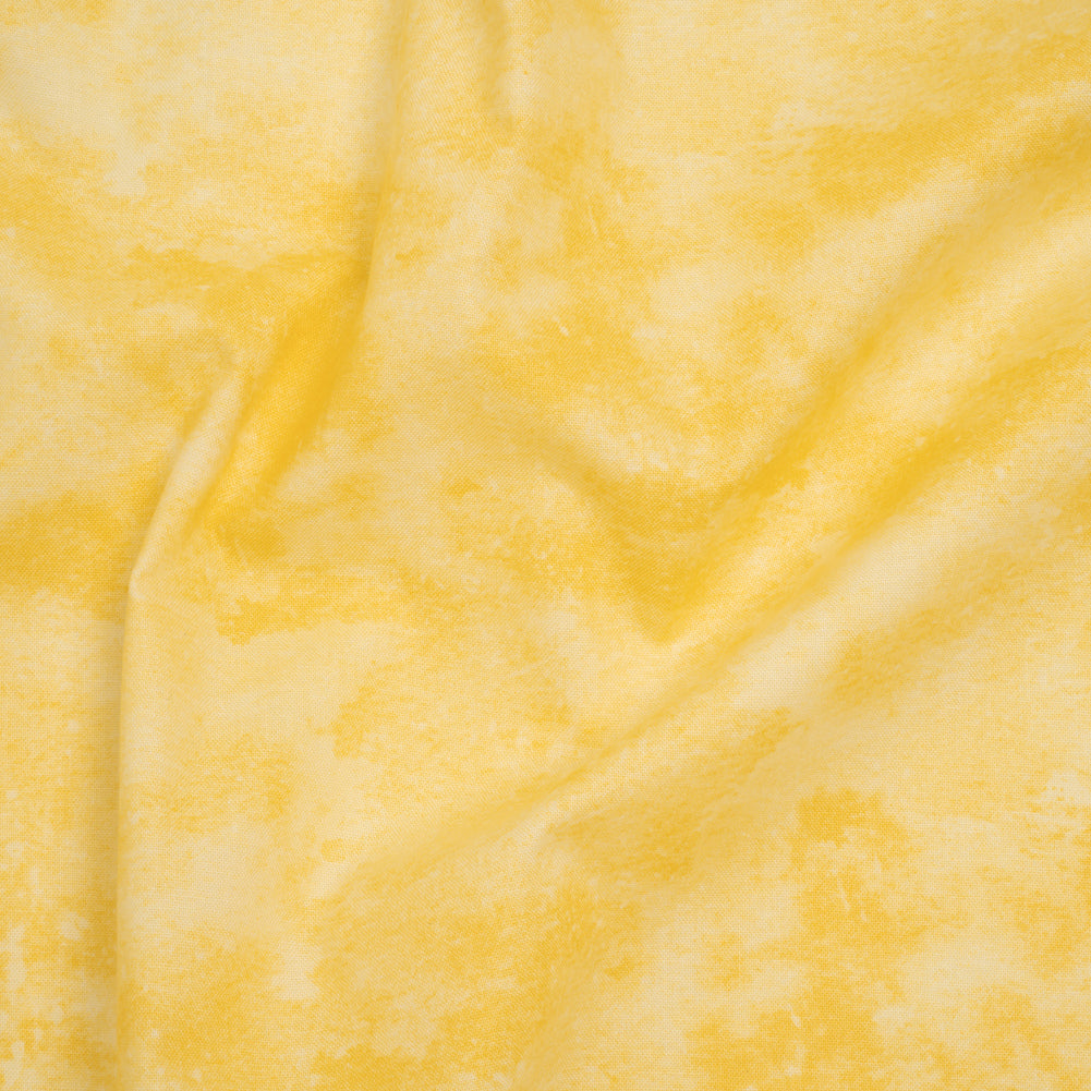 Printed Quilting Cotton by Deborah Edwards Northcott Studio - Custard Fresco Texture - Toscana Collection