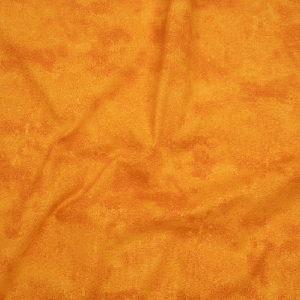 Printed Quilting Cotton by Deborah Edwards Northcott Studio - Orange Peel Fresco Texture - Toscana Collection
