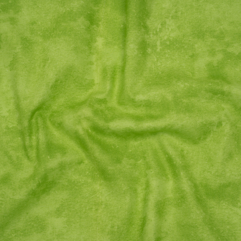 Printed Quilting Cotton by Deborah Edwards Northcott Studio - Lime Twist Fresco Texture - Toscana Collection