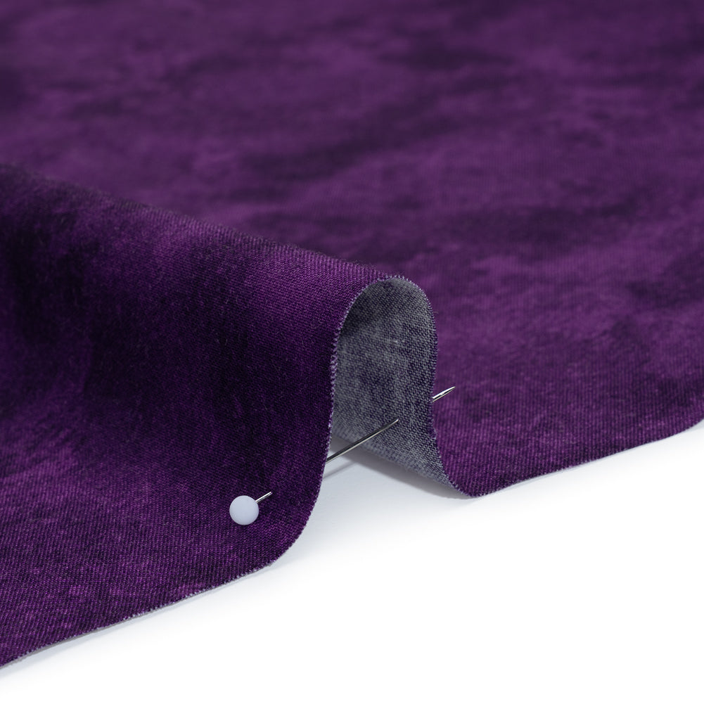 Printed Quilting Cotton by Deborah Edwards Northcott Studio - Violet Fresco Texture - Toscana Collection