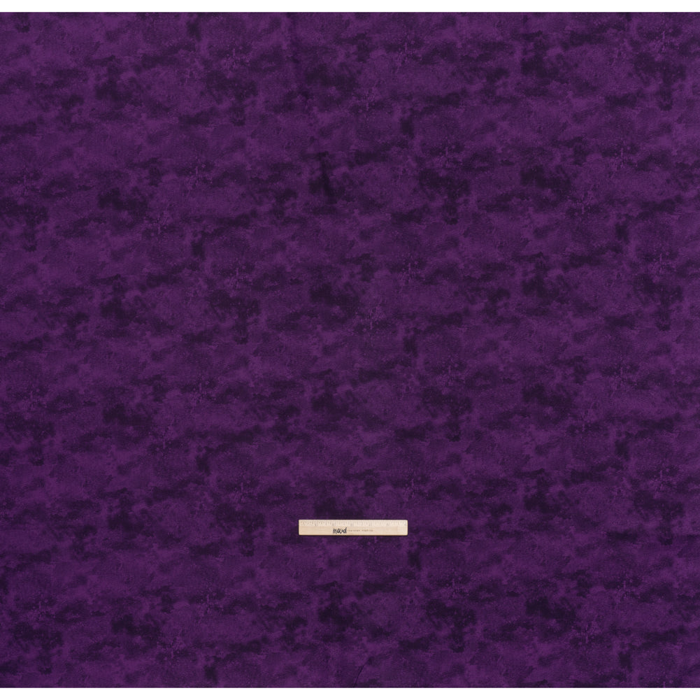 Printed Quilting Cotton by Deborah Edwards Northcott Studio - Violet Fresco Texture - Toscana Collection