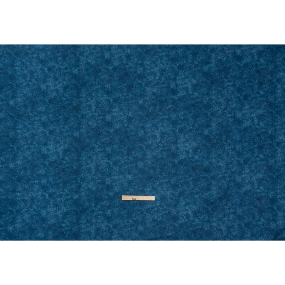 Wide Backing Quilting Cotton by Northcott, 108" Wide - Blue Bayou Abstract Texture - Crackle Wide Backing Collection