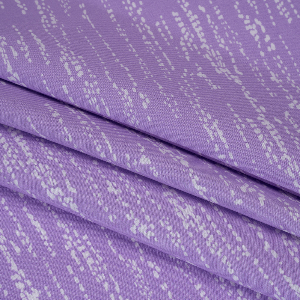 Printed Quilting Cotton by Ghazal Razavi for FIGO Studio - Lilac Grass Patch - Seasons Basics Collection
