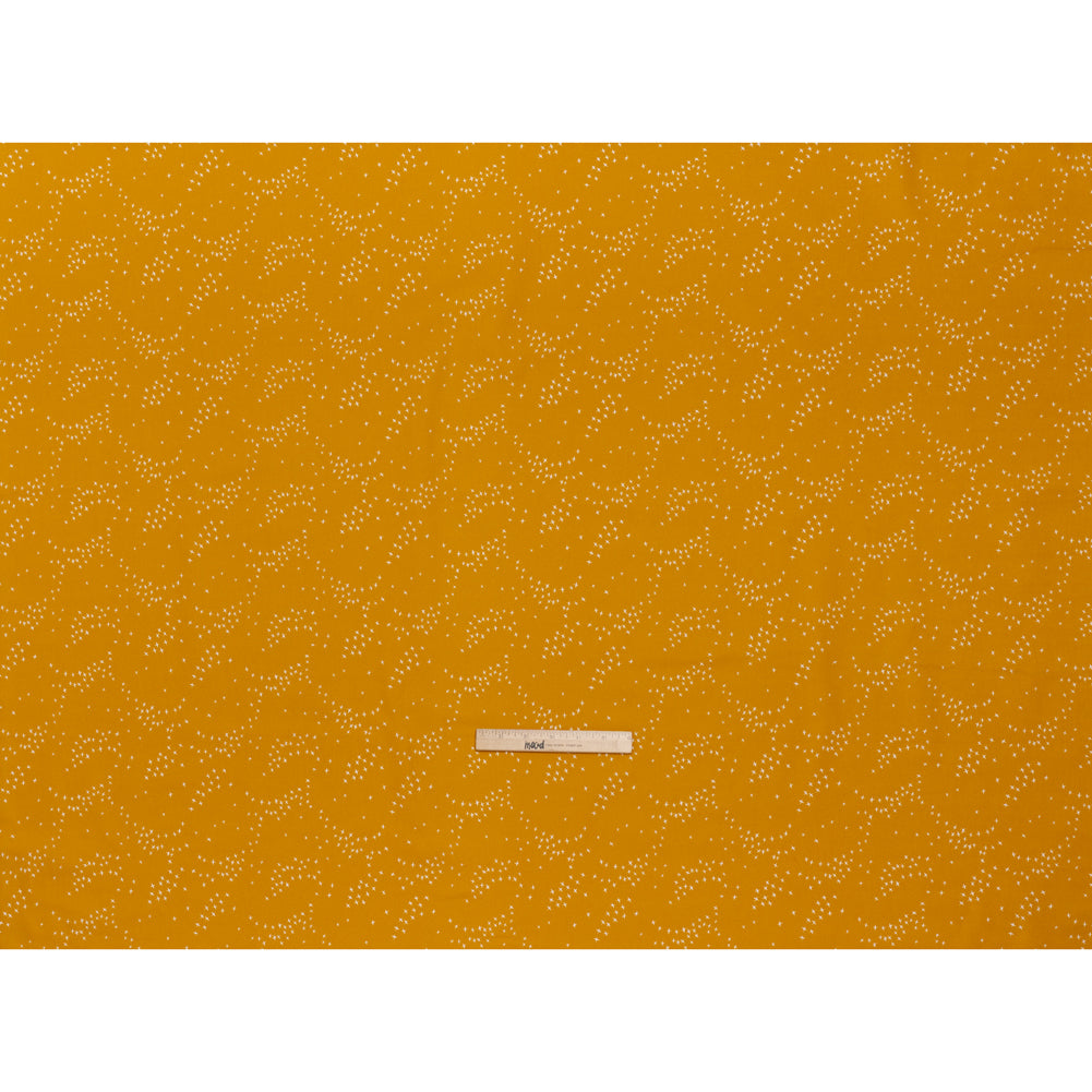 Printed Quilting Cotton by Ghazal Razavi for FIGO Studio - Yellow Birds - Seasons Basics Collection