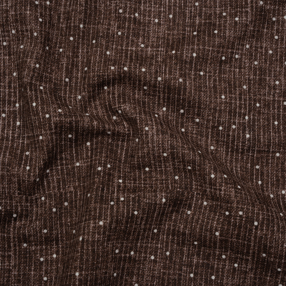 Printed Quilting Cotton by Ghazal Razavi for FIGO Studio - Bark Stripe Dot - Stash Collection