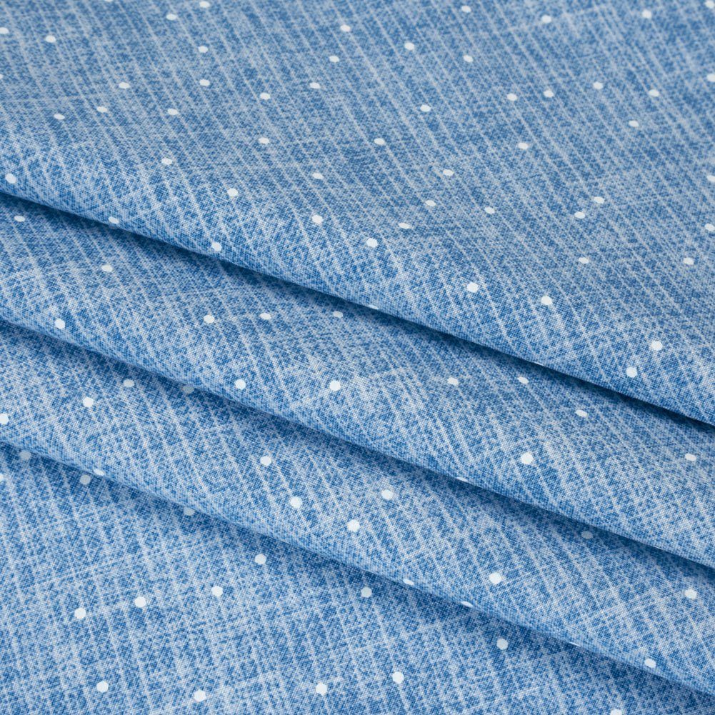 Printed Quilting Cotton by Ghazal Razavi for FIGO Studio - Sky Stripe Dot - Stash Collection