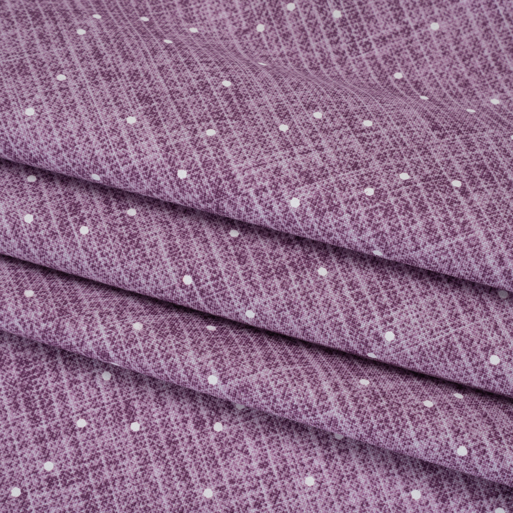 Printed Quilting Cotton by Ghazal Razavi for FIGO Studio - Orchid Stripe Dot - Stash Collection