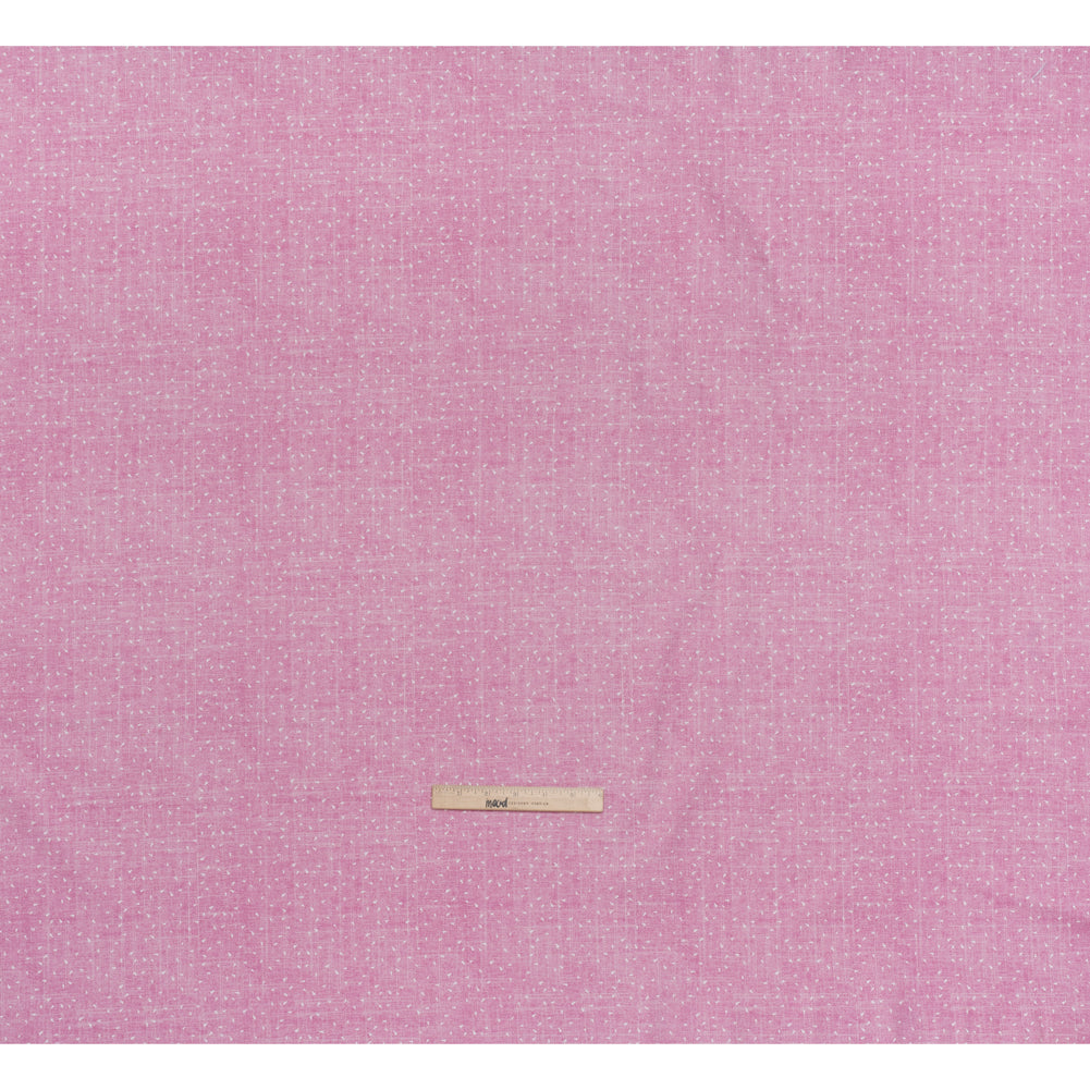Printed Quilting Cotton by Ghazal Razavi for FIGO Studio - Pink Triangles and Texture - Stash Collection