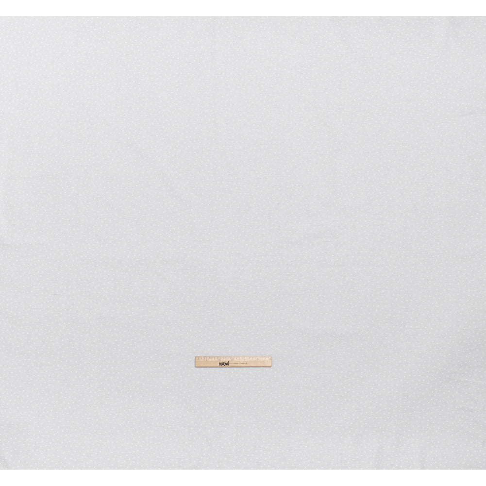 Printed Quilting Cotton by Ghazal Razavi for FIGO Studio - White on White Magnets - Dovetail Collection