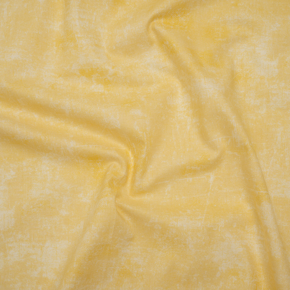 Printed Quilting Cotton by Northcott - Lemoncello Painterly Texture - Canvas Collection