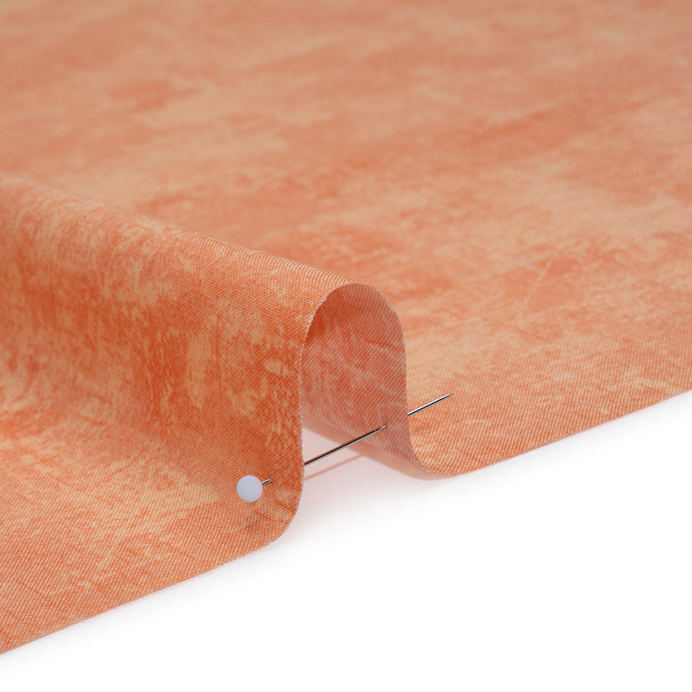 Printed Quilting Cotton by Northcott - Melon Painterly Texture - Canvas Collection