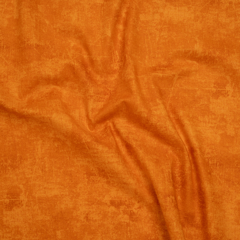 Printed Quilting Cotton by Northcott - Marmalade Painterly Texture - Canvas Collection